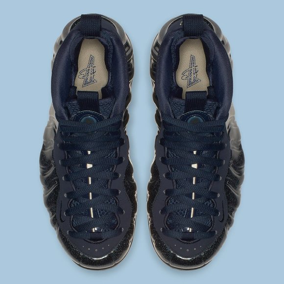 Women Nike Air Foamposite One Obsidian Glitter BOX - Picture 3 of 8